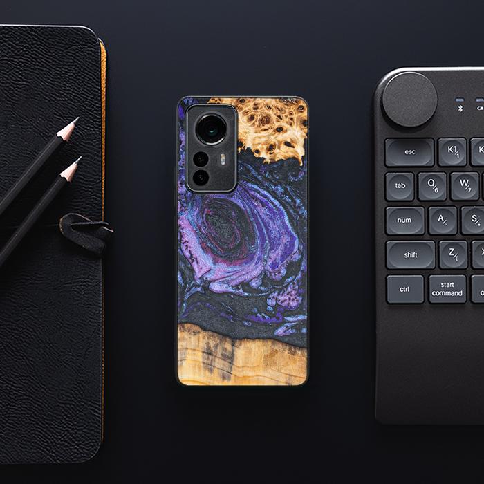 Xiaomi 12 / 12X Handyhülle aus Harz und Holz - Synergy#F24