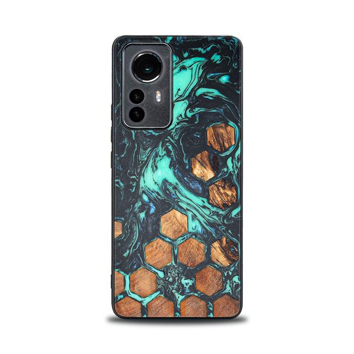 Xiaomi 12 / 12X Handyhülle aus Harz und Holz - Synergy#F28