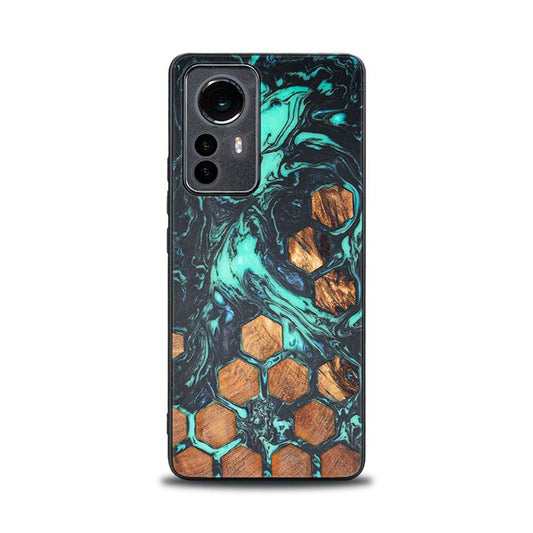 Xiaomi 12 / 12X Handyhülle aus Harz und Holz - Synergy#F28