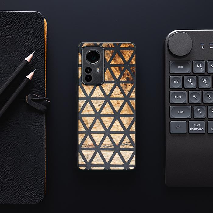 Xiaomi 12 / 12X Handyhülle aus Harz und Holz - Synergy#F29