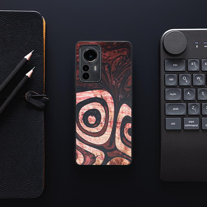 Xiaomi 12 / 12X Handyhülle aus Harz und Holz - Synergy#F32