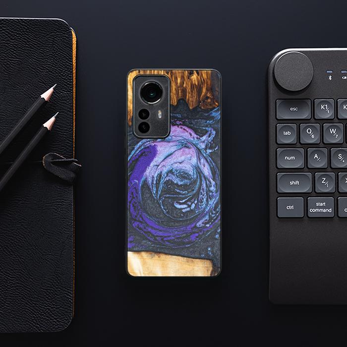 Xiaomi 12 / 12X Handyhülle aus Harz und Holz - Synergy#F34