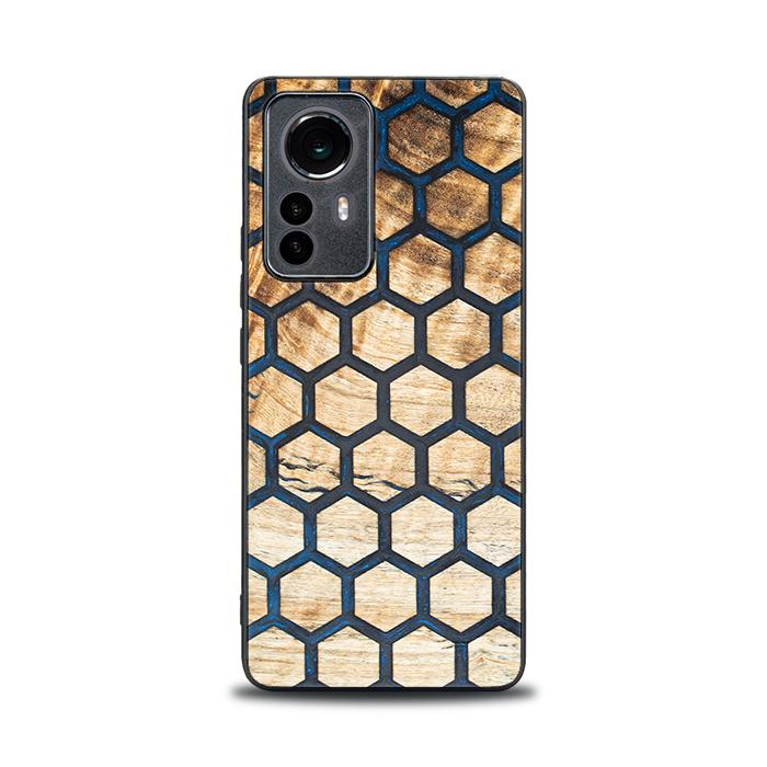 Xiaomi 12 / 12X Handyhülle aus Harz und Holz - Synergy#F36