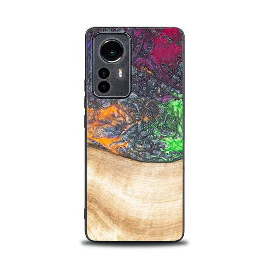 Xiaomi 12 / 12X Handyhülle aus Harz und Holz - Synergy#F6