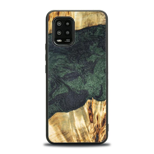 Xiaomi Mi 10 lite Handyhülle aus Harz und Holz - Synergy#E14
