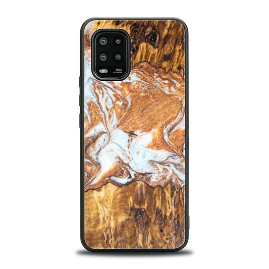 Xiaomi Mi 10 lite Handyhülle aus Harz und Holz - Synergy#E18
