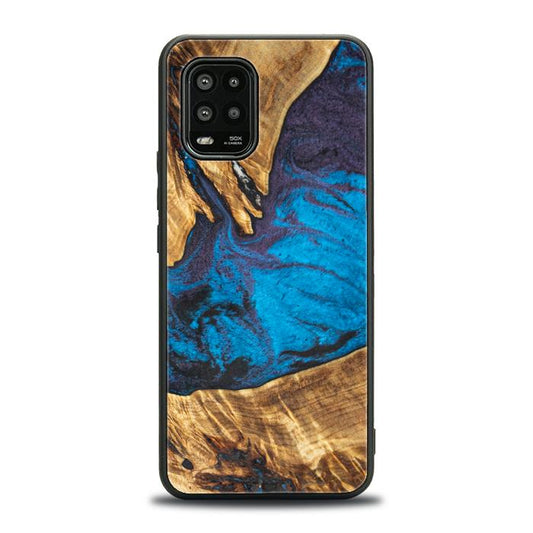 Xiaomi Mi 10 lite Handyhülle aus Harz und Holz - Synergy#E21