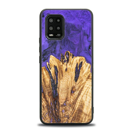 Xiaomi Mi 10 lite Handyhülle aus Harz und Holz - Synergy#E22