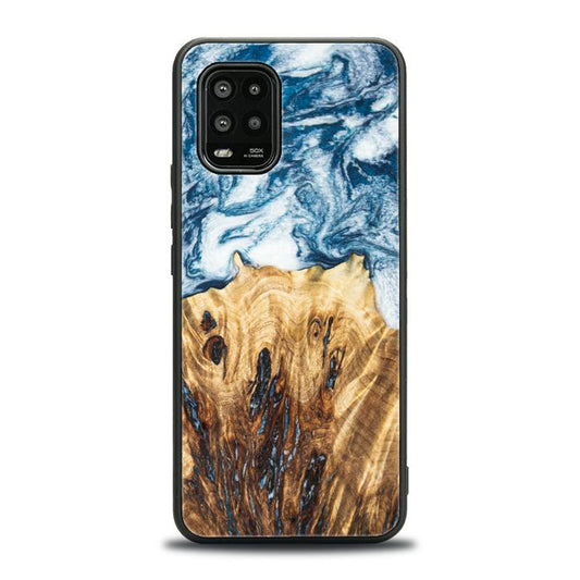 Xiaomi Mi 10 lite Handyhülle aus Harz und Holz - Synergy#E23