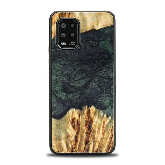 Xiaomi Mi 10 lite Handyhülle aus Harz und Holz - Synergy#E25