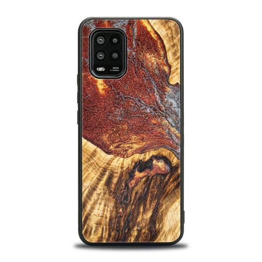 Xiaomi Mi 10 lite Handyhülle aus Harz und Holz - Synergy#E9