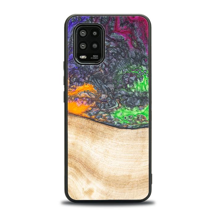 Xiaomi Mi 10 lite Handyhülle aus Harz und Holz - Synergy#F1