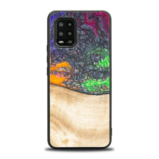 Xiaomi Mi 10 lite Handyhülle aus Harz und Holz - Synergy#F1