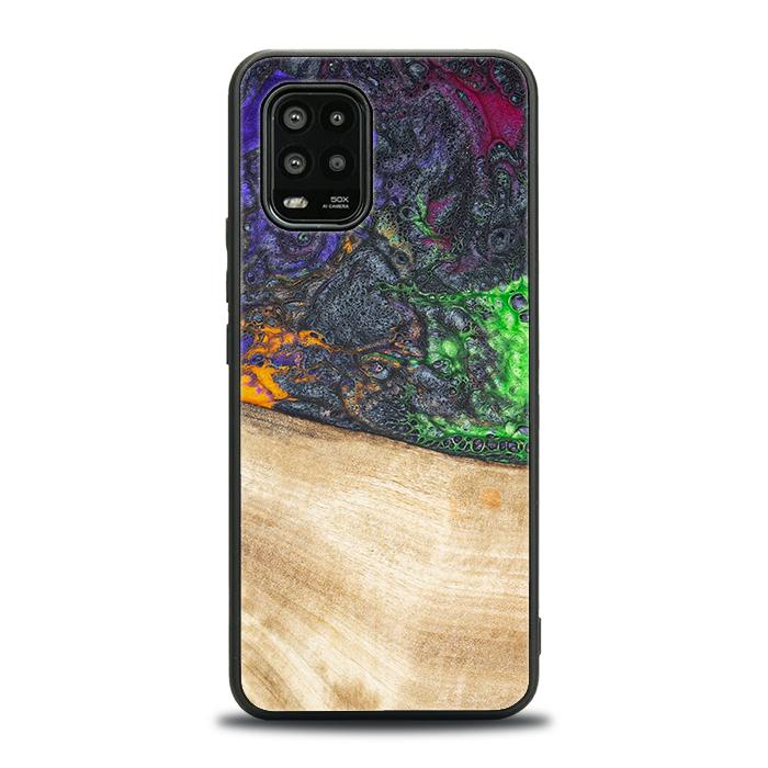 Xiaomi Mi 10 lite Handyhülle aus Harz und Holz - Synergy#F10