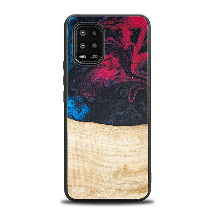 Xiaomi Mi 10 lite Handyhülle aus Harz und Holz - Synergy#F14