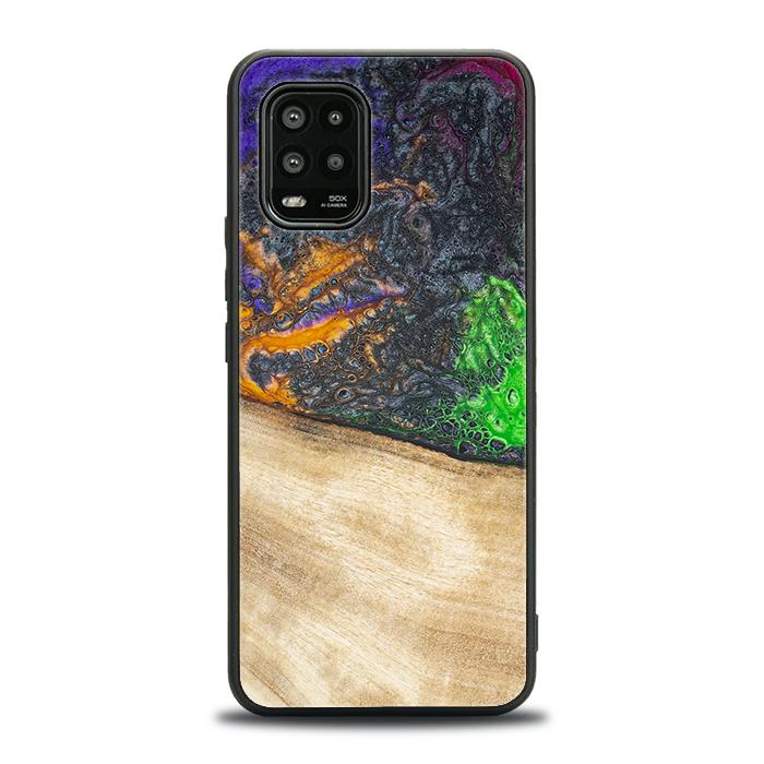 Xiaomi Mi 10 lite Handyhülle aus Harz und Holz - Synergy#F15