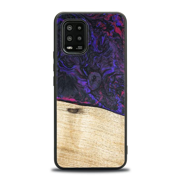 Xiaomi Mi 10 lite Handyhülle aus Harz und Holz - Synergy#F18