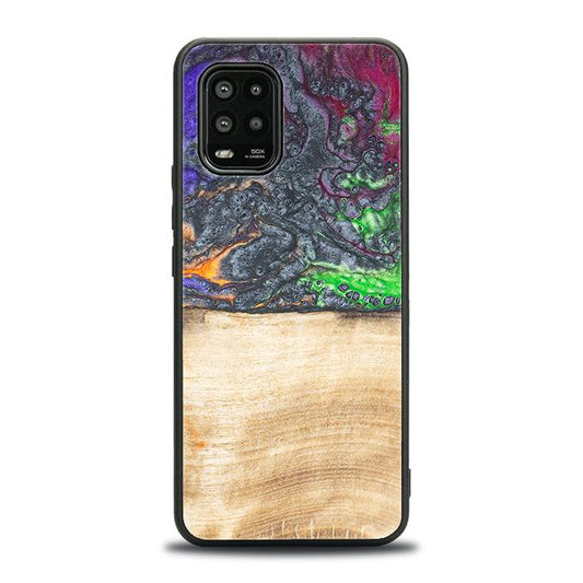 Xiaomi Mi 10 lite Handyhülle aus Harz und Holz - Synergy#F2