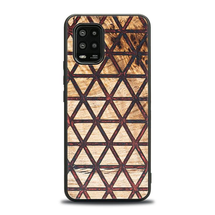 Xiaomi Mi 10 lite Handyhülle aus Harz und Holz - Synergy#F22