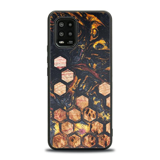 Xiaomi Mi 10 lite Handyhülle aus Harz und Holz - Synergy#F26