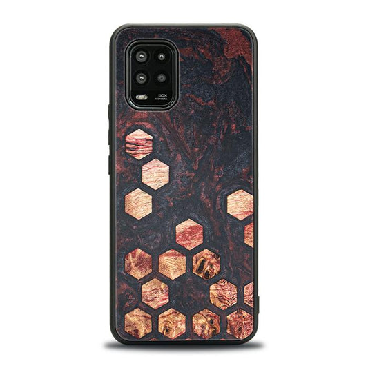 Xiaomi Mi 10 lite Handyhülle aus Harz und Holz - Synergy#F27