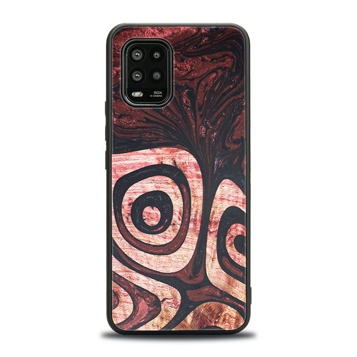 Xiaomi Mi 10 lite Handyhülle aus Harz und Holz - Synergy#F32