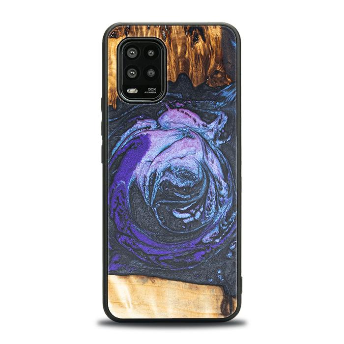 Xiaomi Mi 10 lite Handyhülle aus Harz und Holz - Synergy#F34