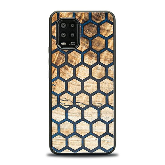 Xiaomi Mi 10 lite Handyhülle aus Harz und Holz - Synergy#F36