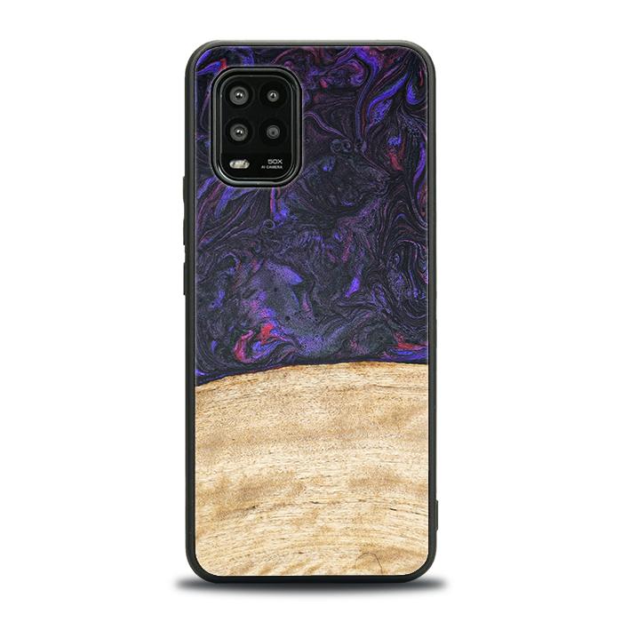 Xiaomi Mi 10 lite Handyhülle aus Harz und Holz - Synergy#F7