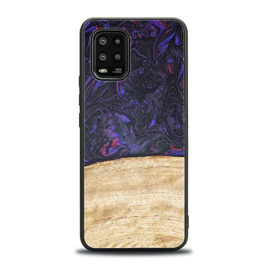 Xiaomi Mi 10 lite Handyhülle aus Harz und Holz - Synergy#F7