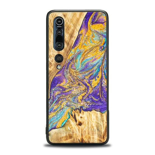 Xiaomi Mi 10 Pro Handyhülle aus Harz und Holz - SYNERGY#E2