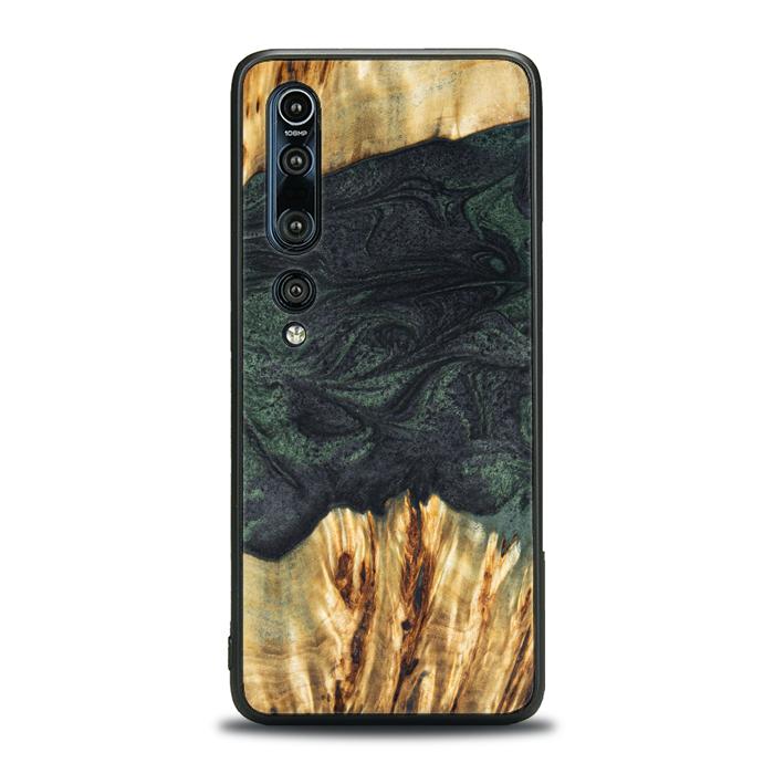 Xiaomi Mi 10 Pro Handyhülle aus Harz und Holz - Synergy#E25