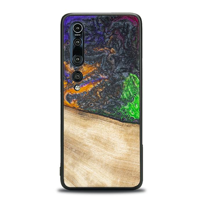 Xiaomi Mi 10 Pro Handyhülle aus Harz und Holz - Synergy#F15