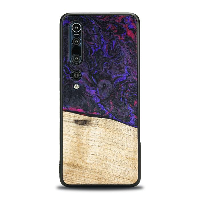 Xiaomi Mi 10 Pro Handyhülle aus Harz und Holz - Synergy#F18