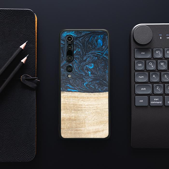 Xiaomi Mi 10 Pro Handyhülle aus Harz und Holz - Synergy#F19