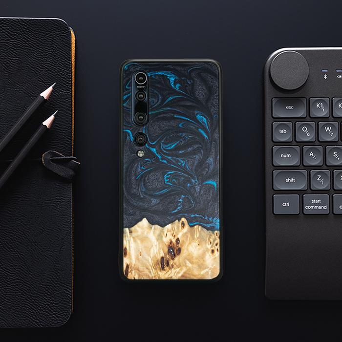 Xiaomi Mi 10 Pro Handyhülle aus Harz und Holz - Synergy#F21