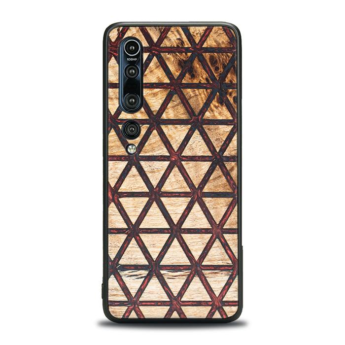 Xiaomi Mi 10 Pro Handyhülle aus Harz und Holz - Synergy#F22