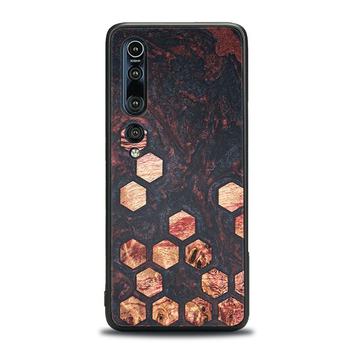 Xiaomi Mi 10 Pro Handyhülle aus Harz und Holz - Synergy#F27