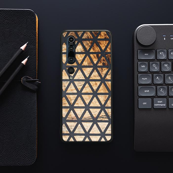 Xiaomi Mi 10 Pro Handyhülle aus Harz und Holz - Synergy#F29