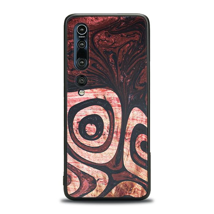 Xiaomi Mi 10 Pro Handyhülle aus Harz und Holz - Synergy#F32