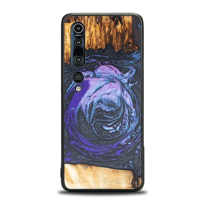 Xiaomi Mi 10 Pro Handyhülle aus Harz und Holz - Synergy#F34