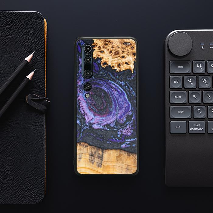 Xiaomi Mi 10 Handyhülle aus Harz und Holz - Synergy#F24