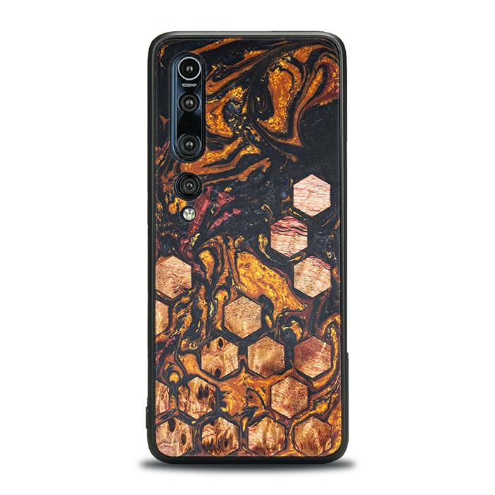 Xiaomi Mi 10 Handyhülle aus Harz und Holz - Synergy#F38