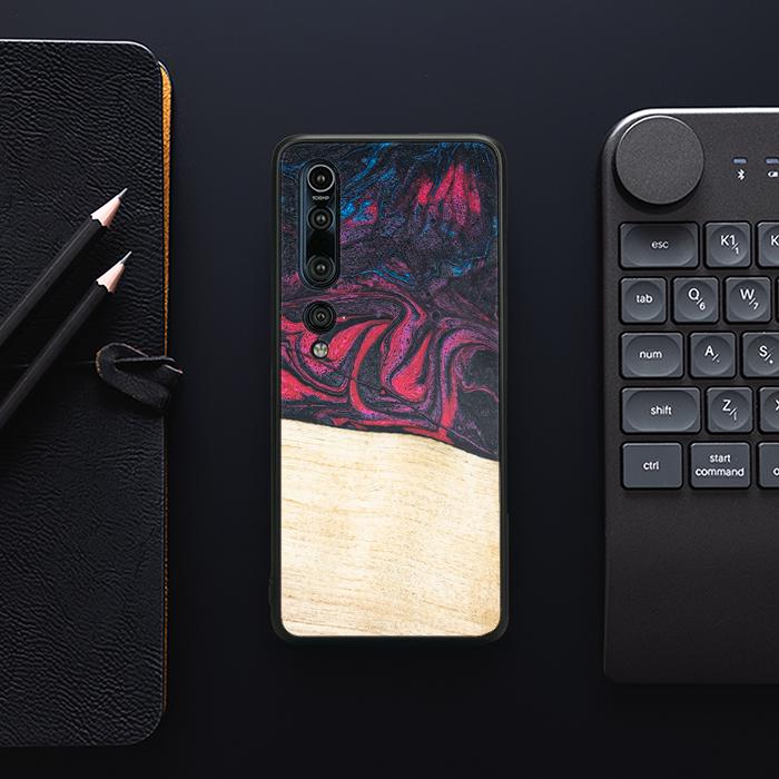 Xiaomi Mi 10 Handyhülle aus Harz und Holz - Synergy#F5