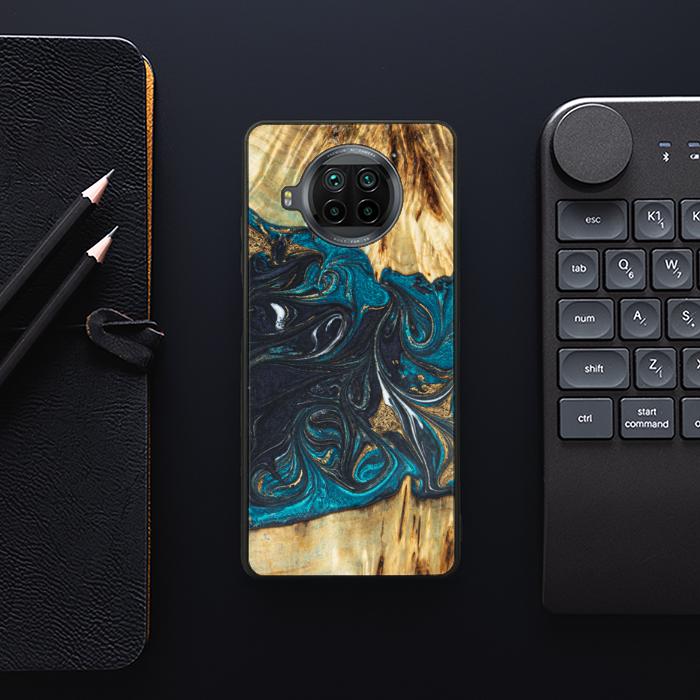 Xiaomi Mi 10T lite Handyhülle aus Harz und Holz - SYNERGY#E1