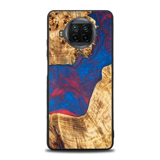 Xiaomi Mi 10T lite Handyhülle aus Harz und Holz - Synergy#E10