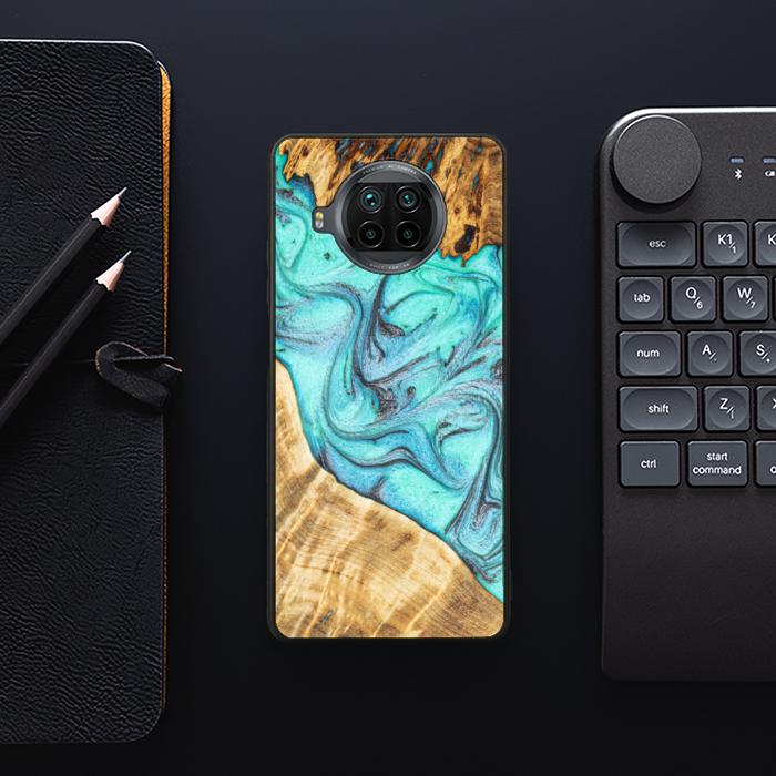 Xiaomi Mi 10T lite Etui na telefon z żywicy i drewna - Synergy#E16