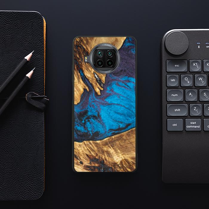 Xiaomi Mi 10T lite Etui na telefon z żywicy i drewna - Synergy#E21