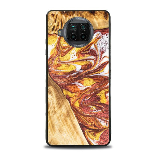 Xiaomi Mi 10T lite Handyhülle aus Harz und Holz - Synergy#E4