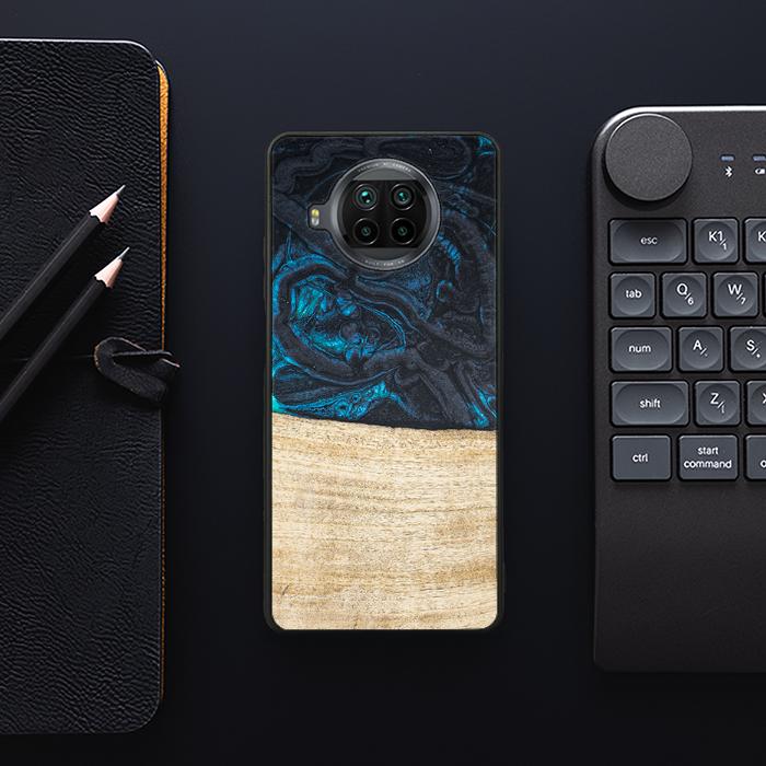 Xiaomi Mi 10T lite Handyhülle aus Harz und Holz - Synergy#F13